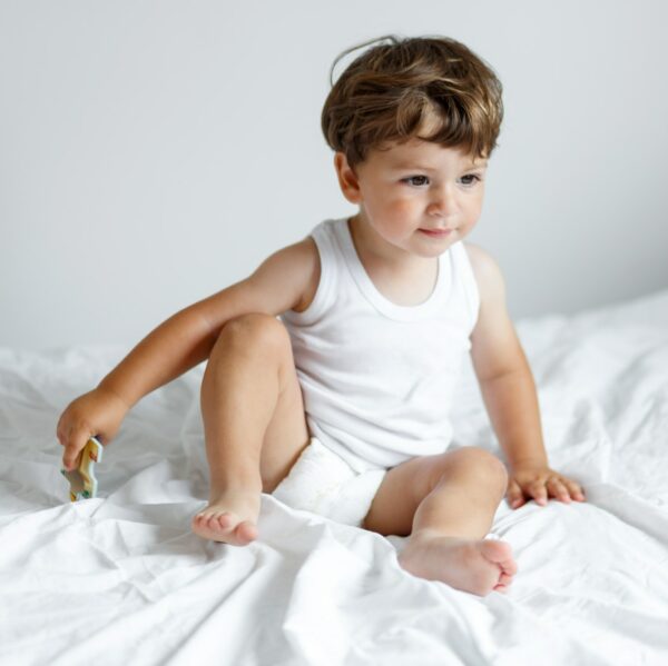 Baby in pants